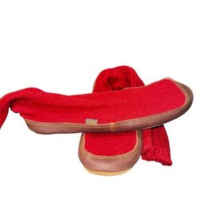 Acorn Red and Brown Men's Shoes